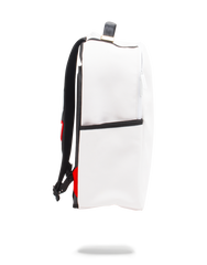 THE SPRAYGROUND DIY WHITE BACKPACK (VEGAN LEATHER & INNER MONEY LINING) & MARKERS INCLUDED