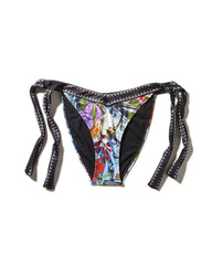 FLORAL MONEY BIKINI BOTTOM