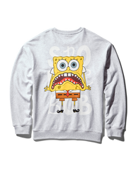 SPRAYGROUND PULLOVER CREW NECK SWEATSHIRT (LT GREY)