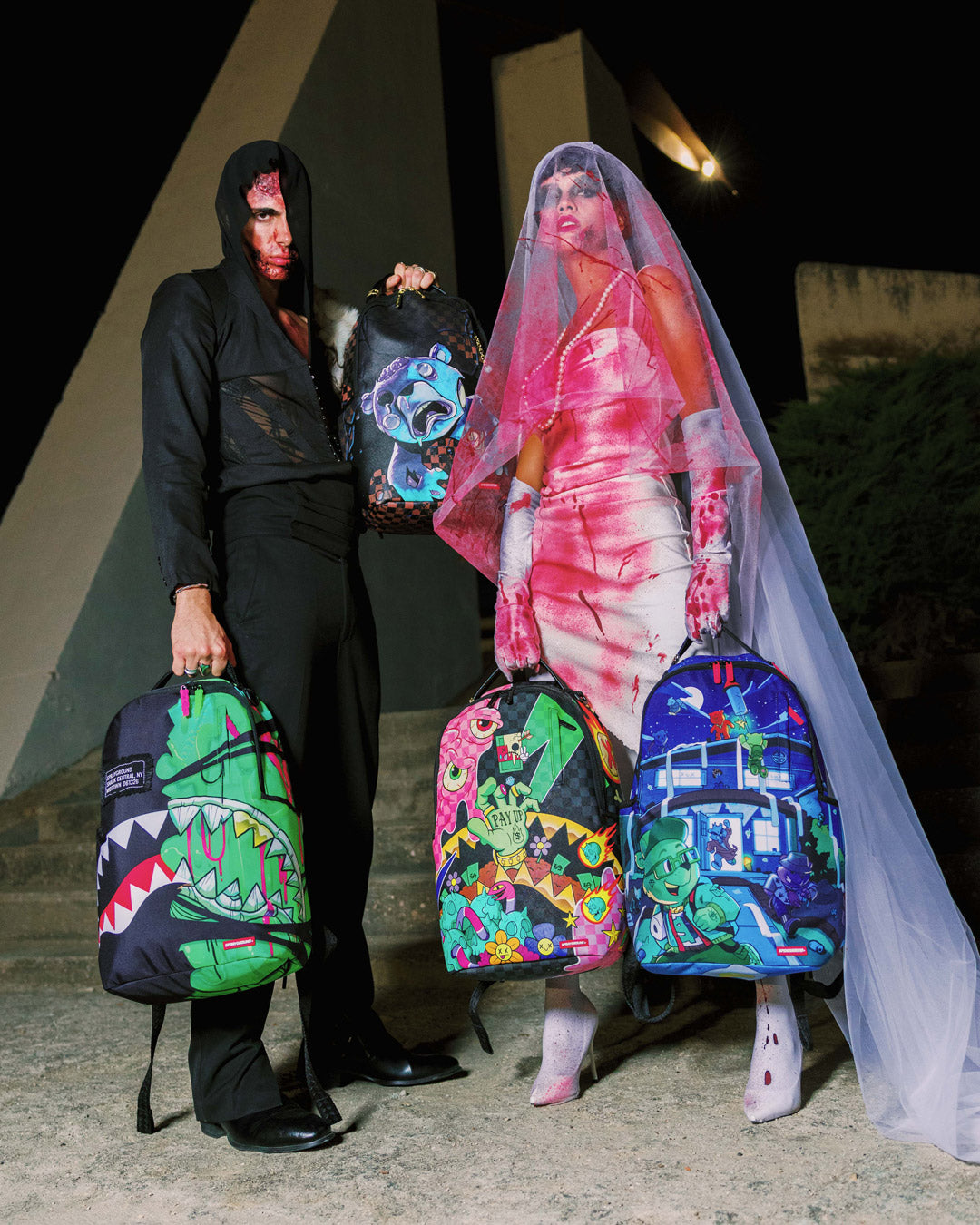 ZOMBIE BEAR BRAINS BACKPACK