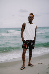 GLOBAL MOGUL BILLIONAIRE SWIM SHORTS