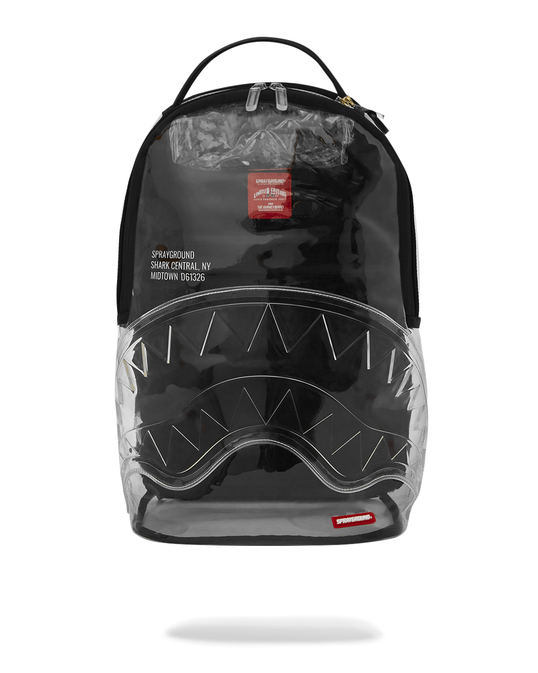 CLEAR BACKPACK - SHARK CENTRAL