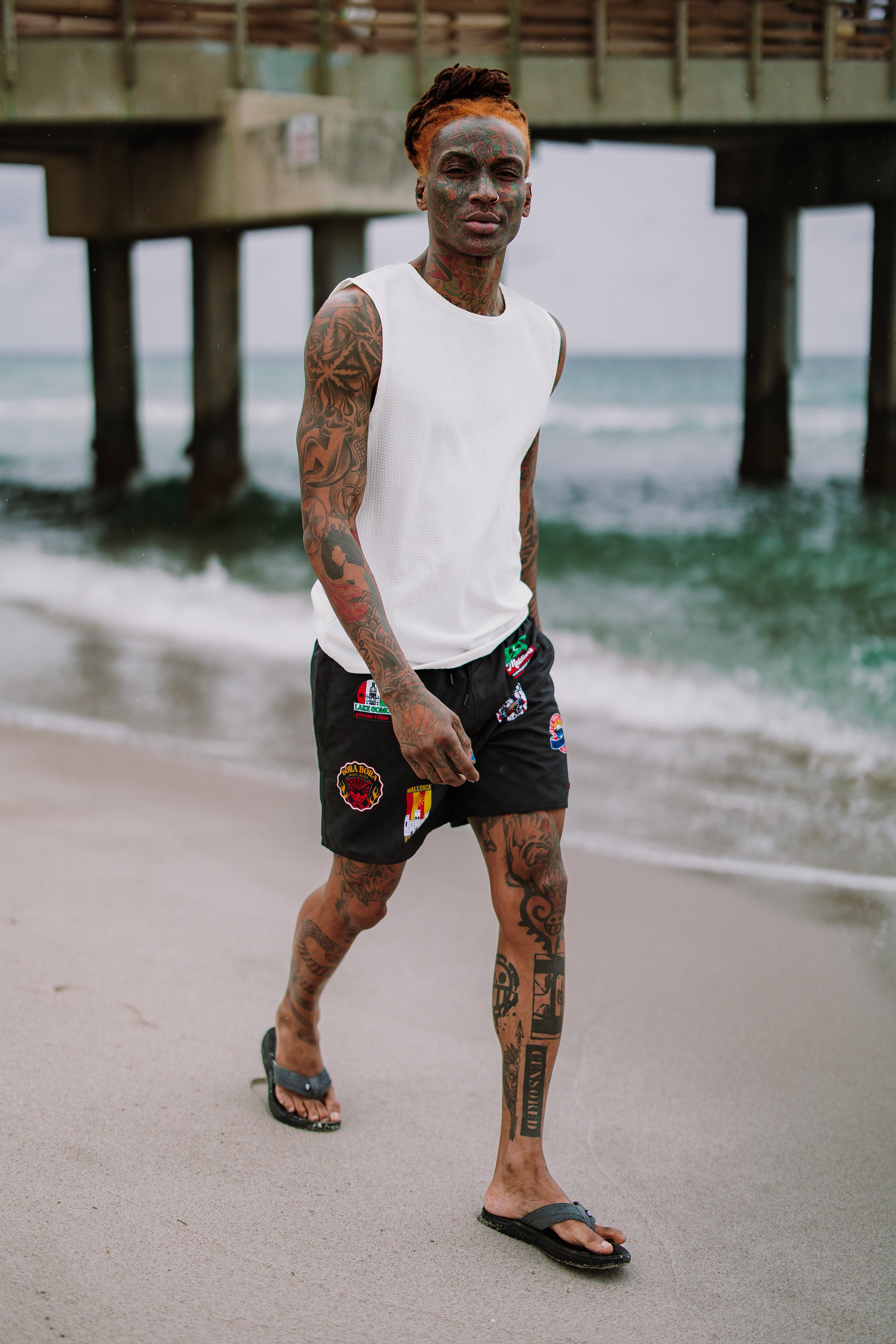GLOBAL MOGUL BILLIONAIRE SWIM SHORTS